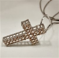 Casazza - Via Nazionale 49 - Necklace Rudelli Zambetti Gioielli Woman violante promo in Silver Zirconia VIOLANTE-CROCE - VIOLANTE-CROCE